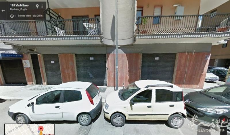 巴勒塔(BARLETTA)街边拐角处商用房(4个橱窗+1个入口)