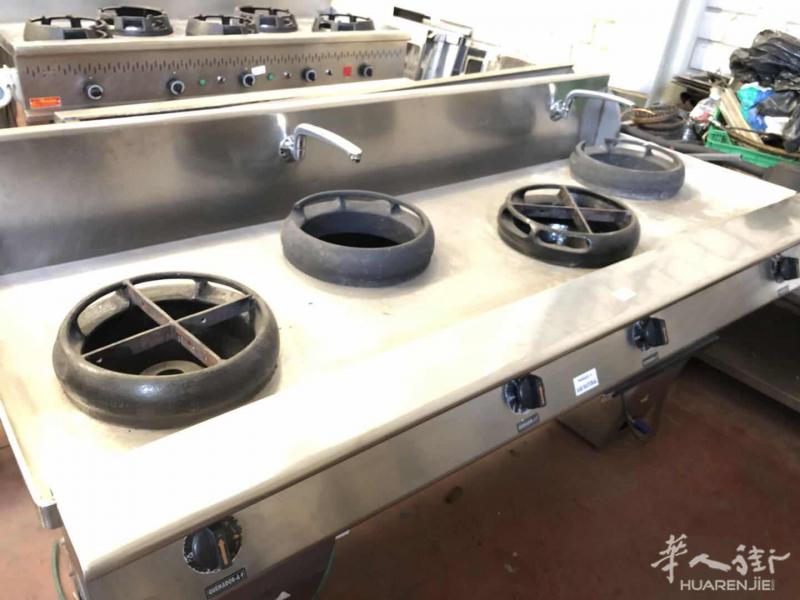 一波特价二手炉头  全部清理整修完毕 请看图片 三火WOK 不锈钢炉头780起售