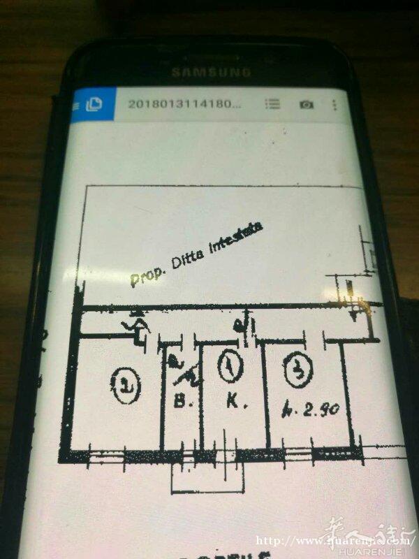 黄线终点站COMASINA地铁口二房一厅房出售
