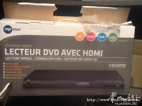 卖Dvd头可放usb,hd ,新从买来都没用过€30送一个麦克风和一些Dvd中国歌曲和电影片剂，电灯新放桌上€15