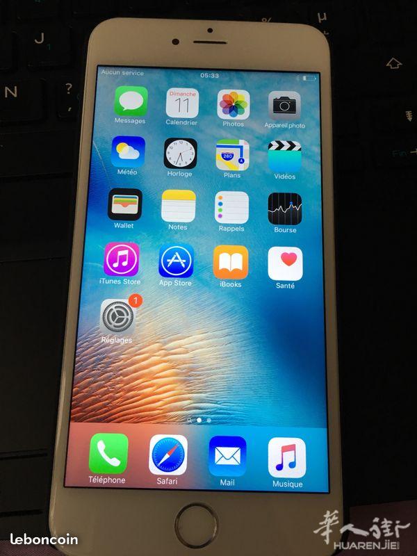 出售一台闲置的白色苹果6PLUS 16Go