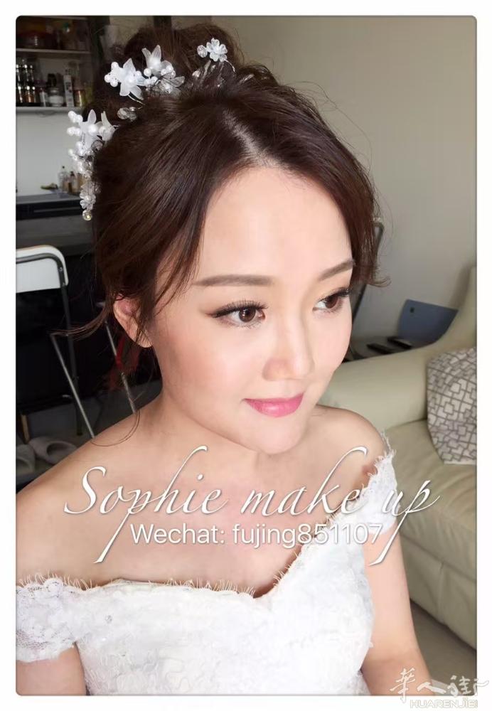 巴黎化妆师提供化妆服务，新娘、聚会、面试、走秀妆等