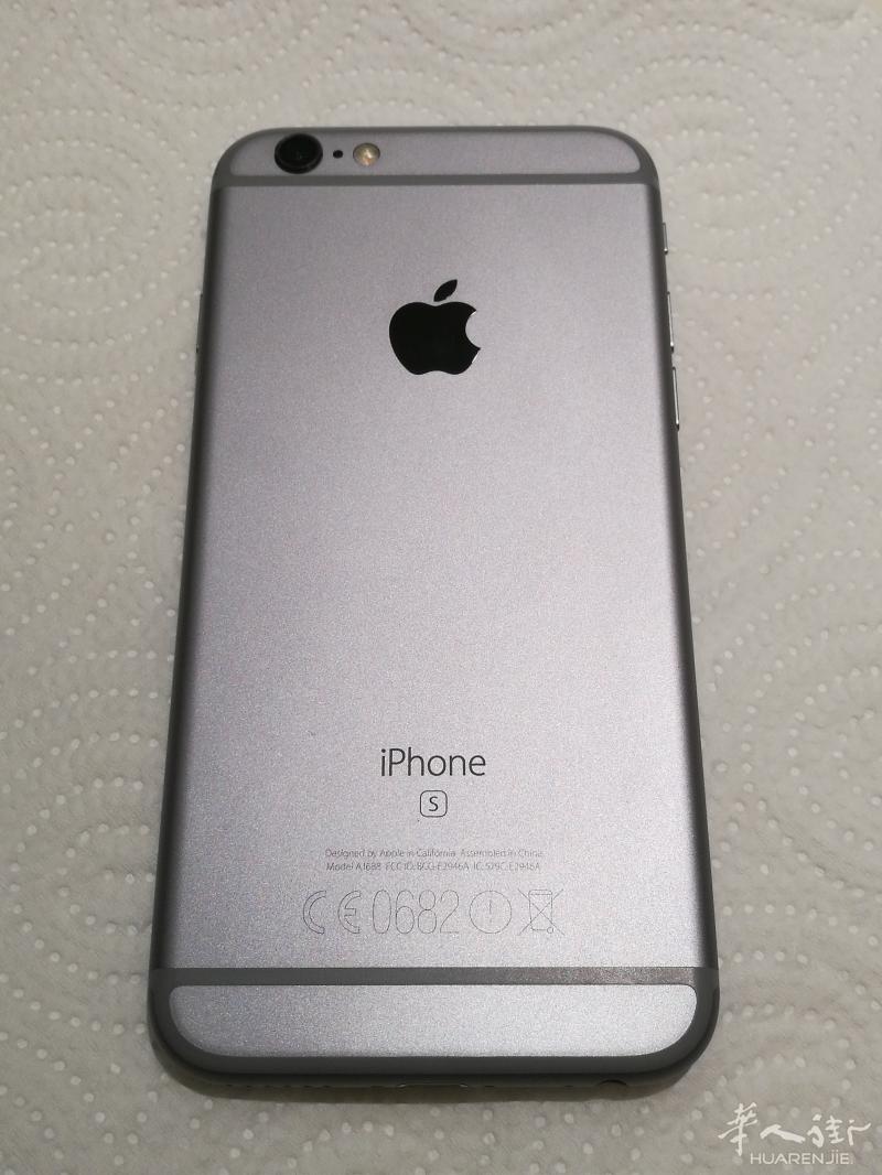 出售九成新银色128g iphone 6s