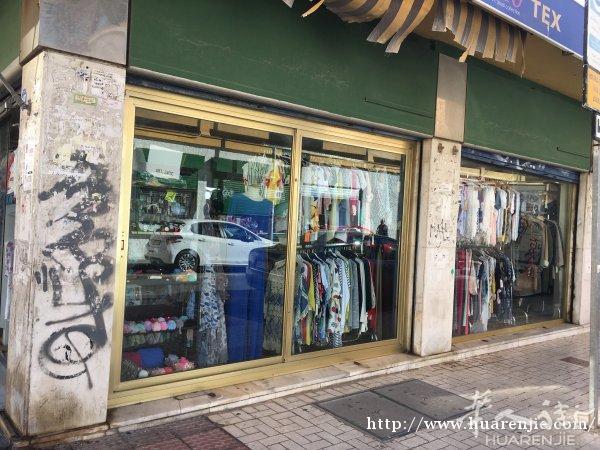 Malaga市内服装店转让