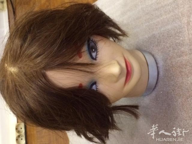 出售二个假头发模型假人头