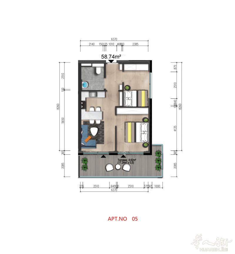 法兰克福50区新出精装住宅公寓项目，投资回报率高！