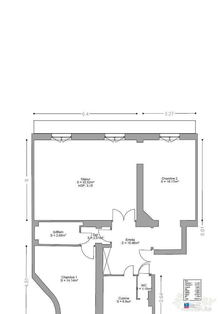 Bel appartement haussmannien PARIS 75011 metro parmentier