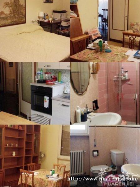 Firenze 两室一厅975€ 包物业水暖气网络，8月1号起租，12分钟直达Duomo，周一可预约看房