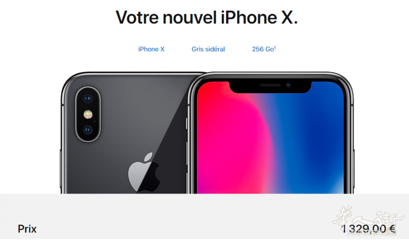 转让一部 全新未开封的黑色（Gris Sideral）的 Iphone X 256 Go   1100 欧元