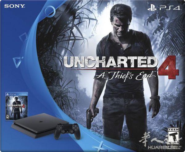 PS4 Slim 1000GB + 神秘海域4