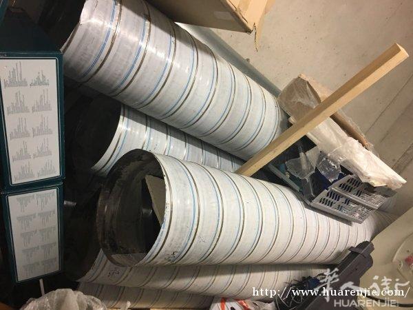 慕尼黑抽风管道 直径50cm 差不多有60米。