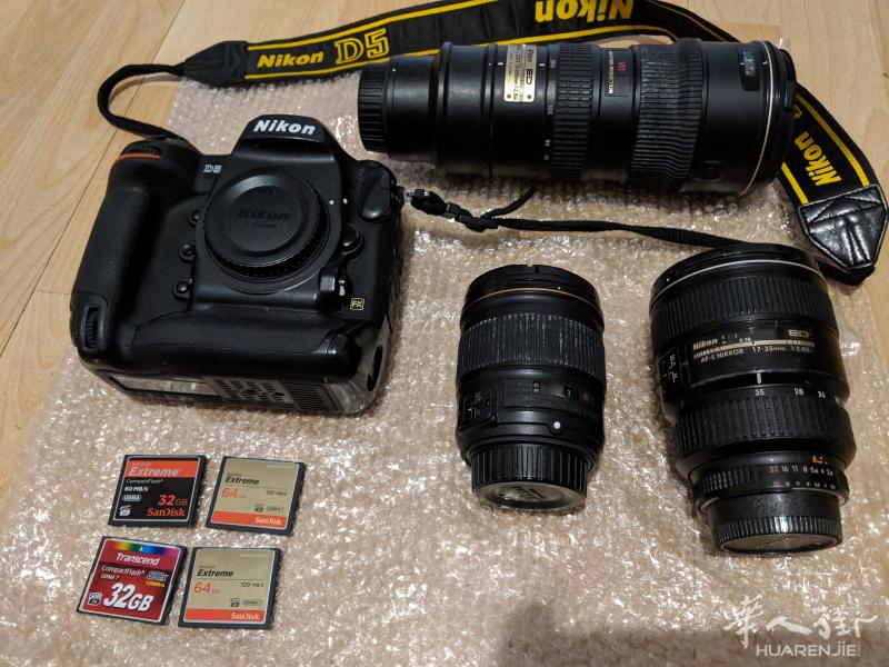 Nikon D5 + Objectis, 专业相机 Nikon D5