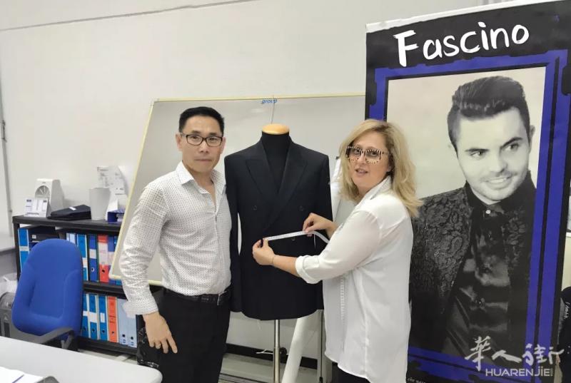 Fascino针魅力创始人李声福为您量身定做高档西服