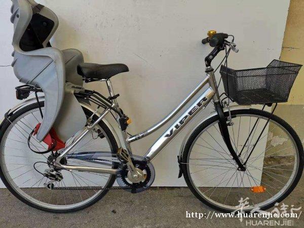 9.5成新带宝宝椅变速车