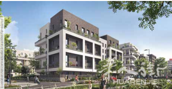 *95省CERGY* 新楼盘*复式户型*均价3400€*大阳台*RER A 600米