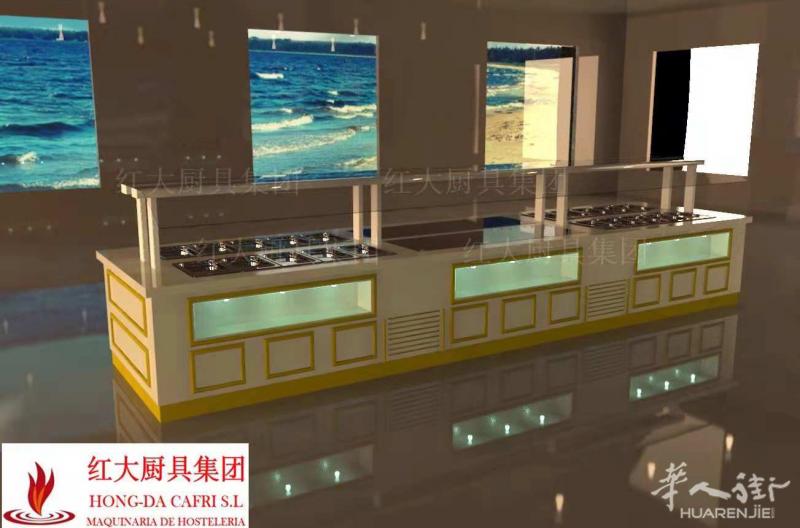红大老东方厨具集团 专业生产中餐炉头和大型buffet机 0034671052257