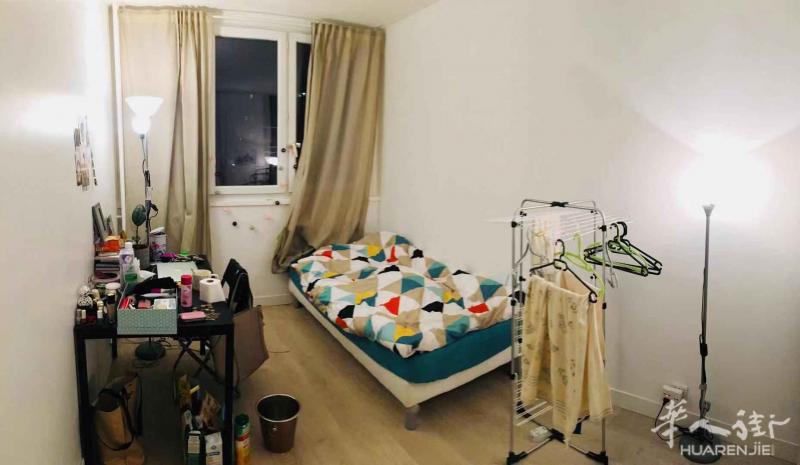 13区温馨单人间出租，7号线porte d'ivry，生活方便