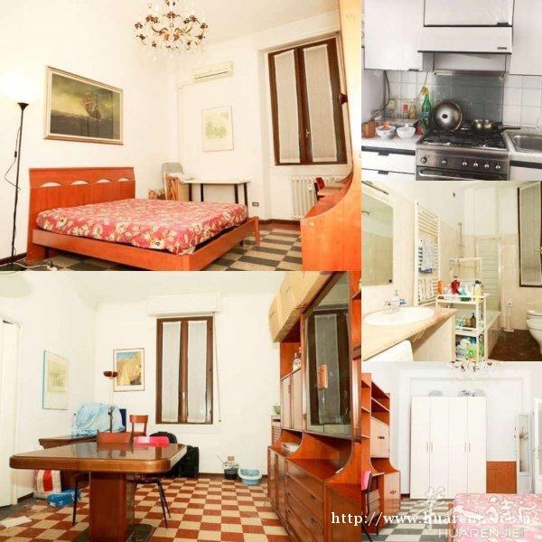 Biccoca大房间一玫，租金500€，古典风格，双人床，有空调，采光好，地址viale sarca 163，随时起租，可以养宠物
