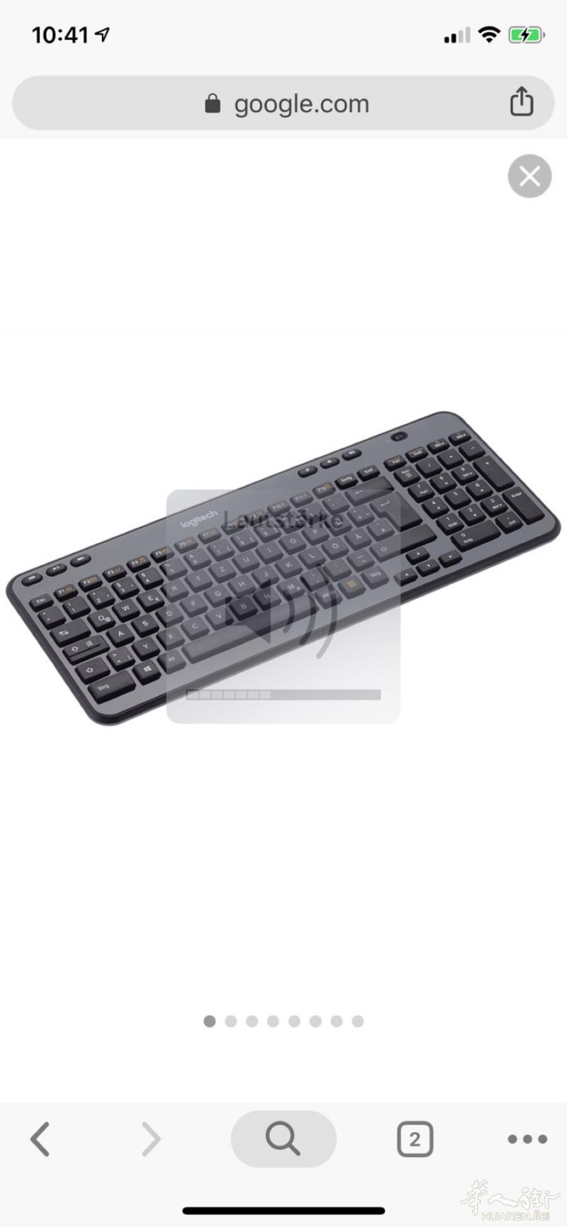 Logitech 键盘，刚买一年没怎么用，很新