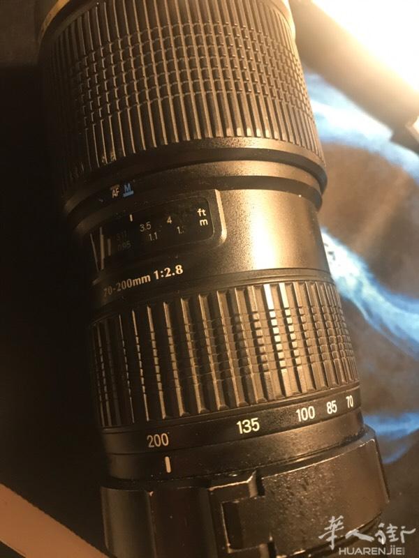 出售70-200长焦镜头，
95新腾龙70-200