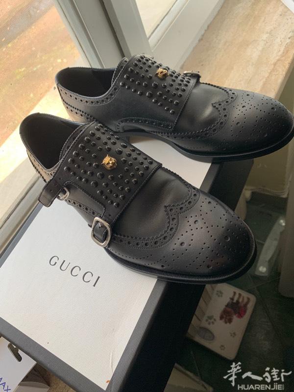 ￼全新cucci鞋子一双 41码半 买来的时候是9