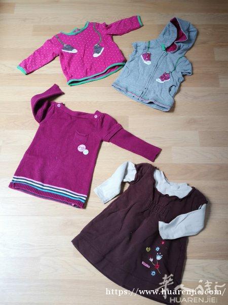 50欧出30件女童衣服1-3岁