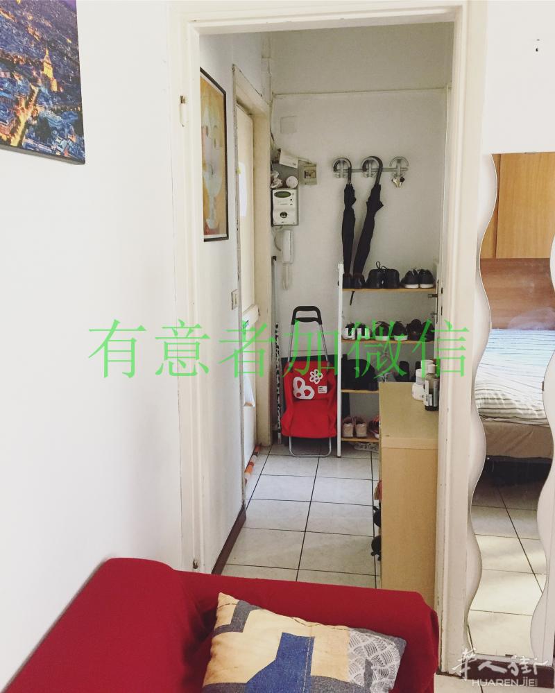 红线地铁De angeli地铁口富人区一居室出租！（适合一个人或情侣）