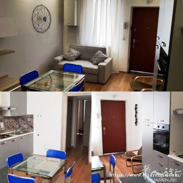 近红线Loreto/Pasteur，全新装修一室一厅，门口就是中国超市/夜宵烧烤，生活与出行超方便，租金700€+物业水暖气120€，面积55mq，今天下午17