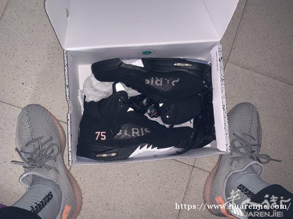 出售Aj5，Air Jordan5 “PSG”75号刺绣大巴黎