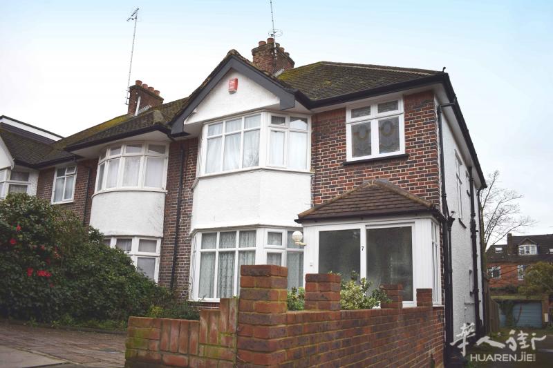 西北倫敦 Finchley Central 3房2廳 獨立屋出租, 月租2150鎊