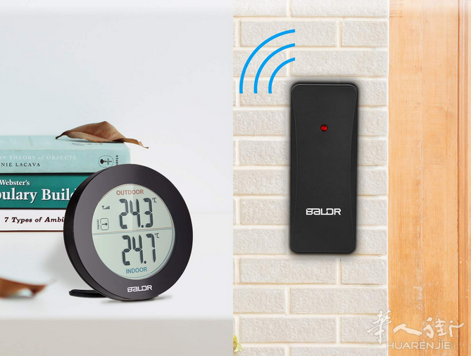 家用温度监控器室内室外温度计， Indoor thermometer，Innenthermometer