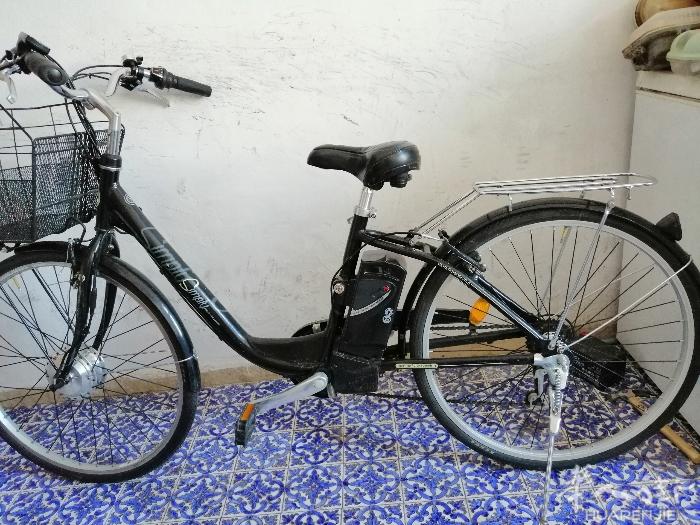 36v锂电半自动续航35公里左右价格280欧需要的联系我微信zhen867686