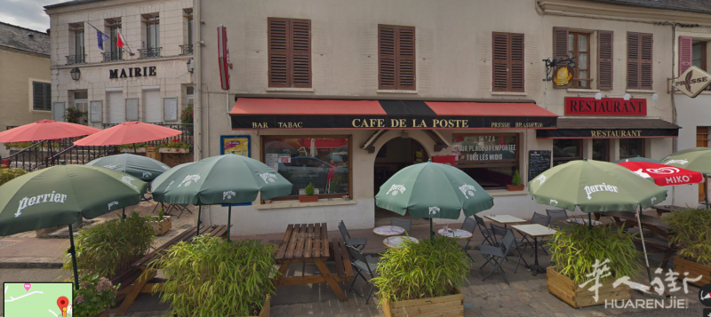 78省DAMPIERRE EN YVELINE旅游小镇政府旁边CAFE-TABAC-RESTAURANT转让(带住家)