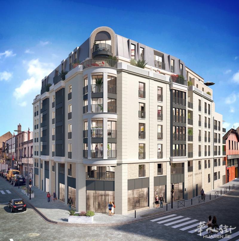 93好区分NEUILLY PLAISAICE 新楼盘近快线3分钟离巴黎10s分钟车程;位于商业中心,适宜居住