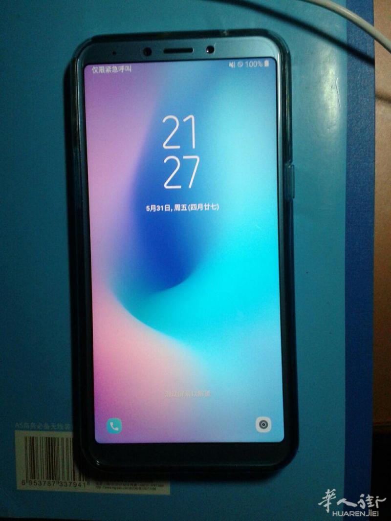 转让一部 三星 Galaxy A6s 宝石蓝   64G