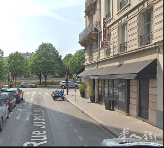 巴黎12区Boulevard de la Bastille大拐角法国人茶馆-甜饼 -冷餐店转让 (无烟筒)
