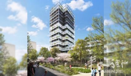 92省ASNIERES SUR SEINE生态区现代公寓，距离未来地铁15号线、RER C线仅450米！享TVA5.5%