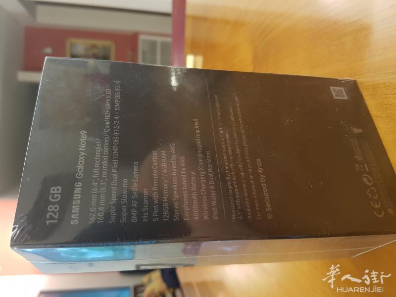 【出售】三星 galaxy note9 128g全新未拆封