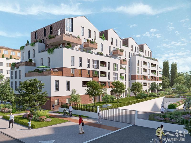 大巴黎93省Neuilly-sur-Marne现代公寓,自住可享TVA5.5%,投资可享PINEL!