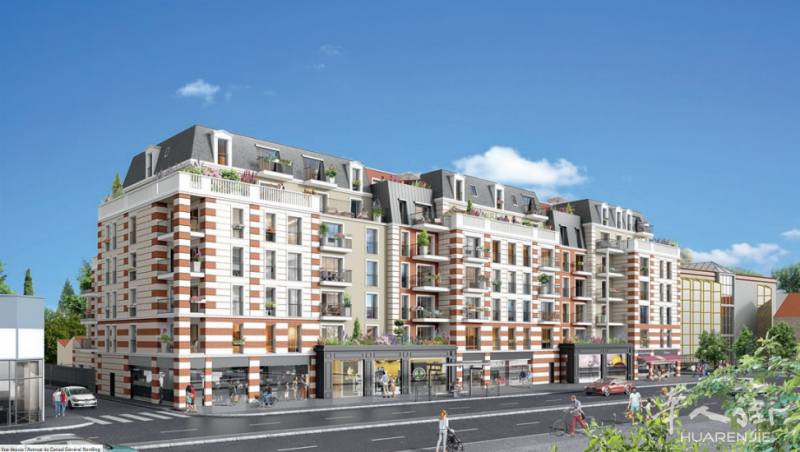 大巴黎93省LIVRY-GARGAN法式复古公寓,179000欧起享34平米单身公寓+车位!