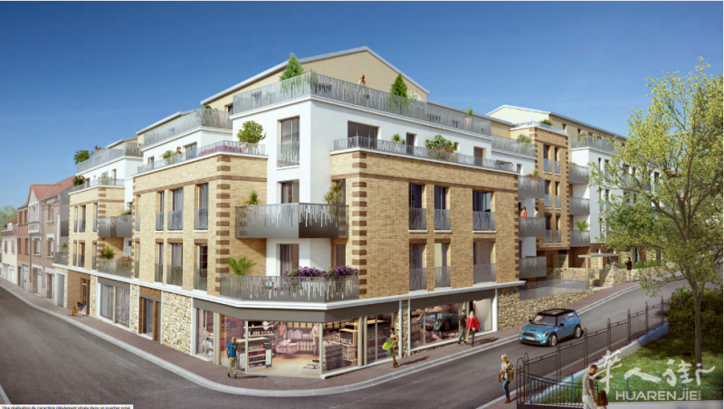 大巴黎93省NEUILLY-PLAISANCE小洋房,自住可享TVA5.5%,投资可享PINEL!230000欧享39平米单身公寓+6.5平米阳台+131平米私