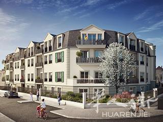 大巴黎95省LE PLESSIS BOUCHARD 市中心复古公寓,近RER C和H线,投资享PINEL!