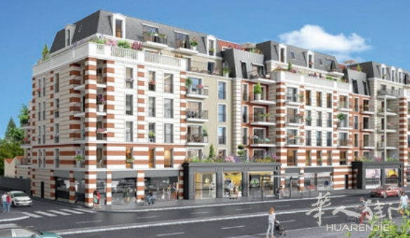 大巴黎93省LIVRY-GARGAN法式复古公寓,不到18W享34平单身公寓加车位!