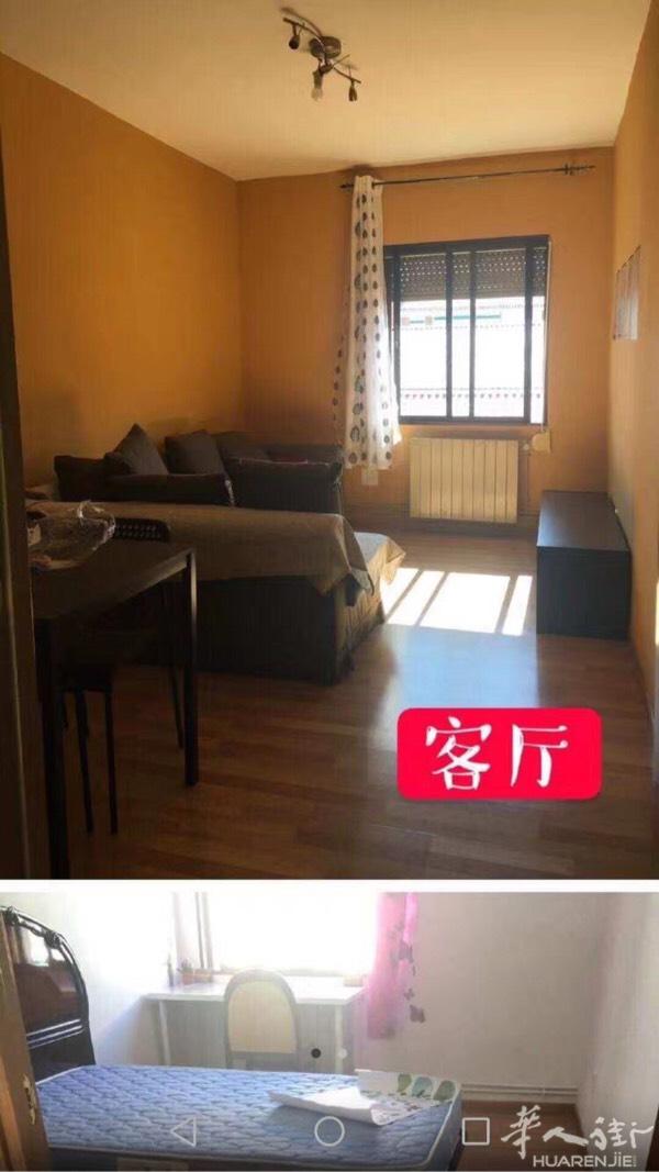 🏠五号线Urgel地铁口50米，三房一厅，91平
