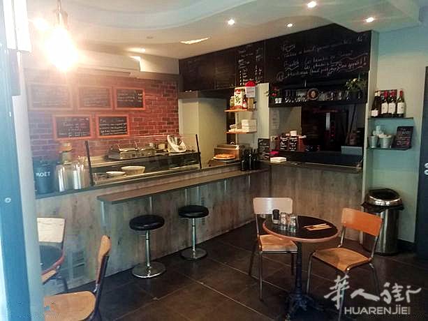 小巴黎15区45平餐馆卖fond,位于繁华街道,人流量大
