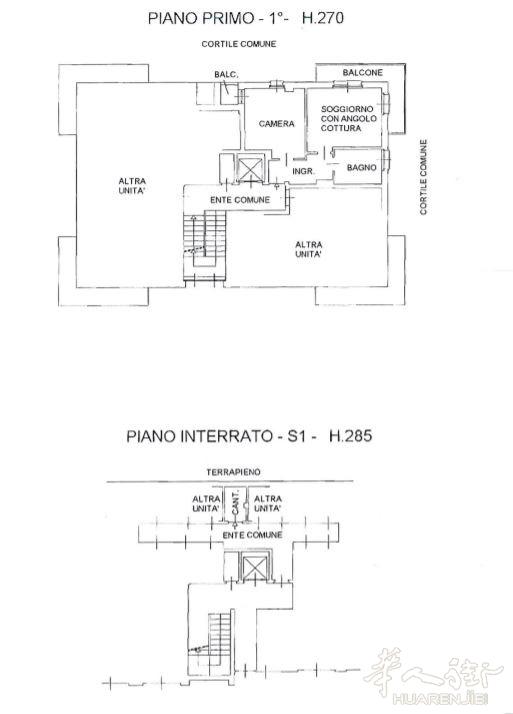 【REMAX瑞麦地产】affori centro地铁口出售一室一厅公寓拍卖房