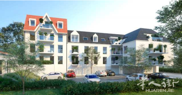 大巴黎93省Livry-Gargan公寓，距离T4电车线仅600米！ 138000欧起享23平单身公寓+8平大露台+18平私人花园+车位！