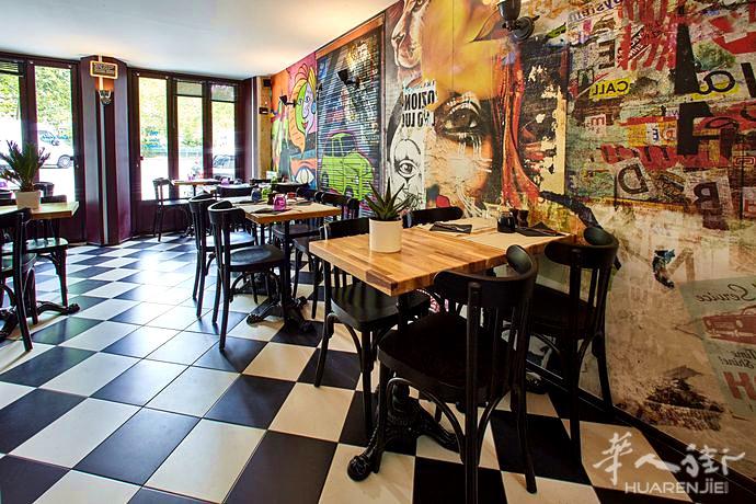 Restaurant Brasserie转让,持有四号酒牌,处于街角位置。在一条林荫大道上,人流量大,在11区巴士底狱那一块儿。