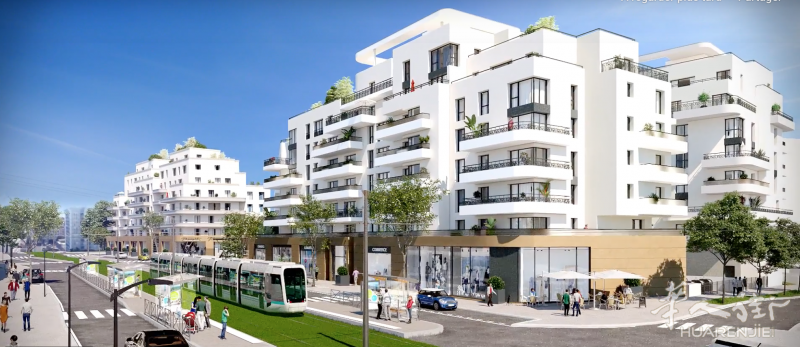 2020年一月写字费全免!92省 Colombes 距巴黎和La Défense仅几公里 TVA5,5% 全新社区 交通生活便捷