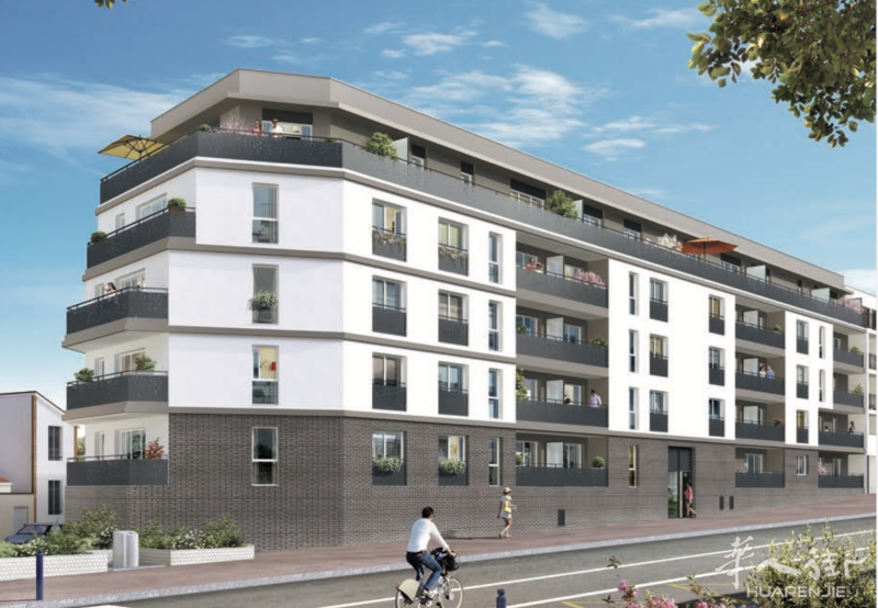 2套 2P . 1套3p 93省 Drancy 最新楼盘 近火车站